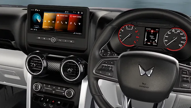 Mahindra Thar Roxx Infotainment System Mahindra Thar Roxx Infotainment System