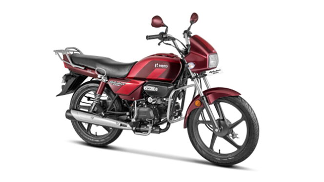 Hero Splendor Plus Xtec Right Front Three Quarter