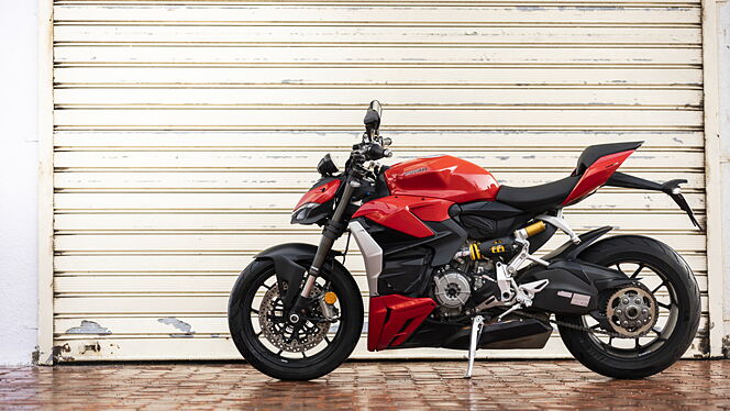 Ducati Streetfighter V2 Left Side View