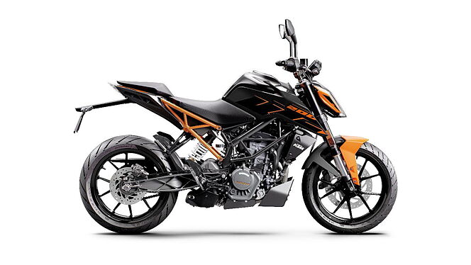 KTM 200 Duke Right Side View