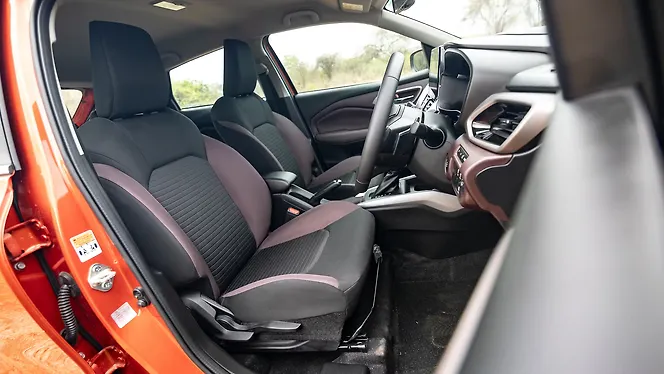 Toyota Urban Cruiser Taisor Front Row Seats