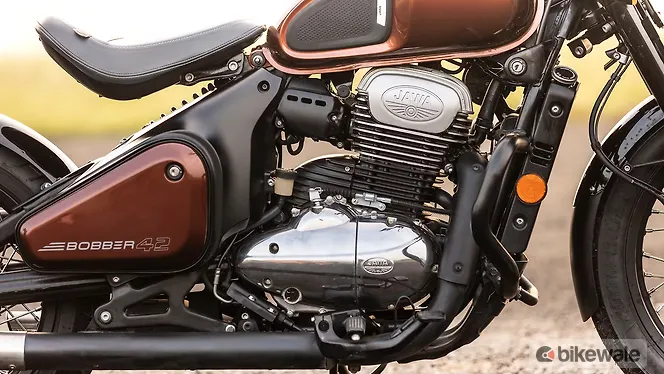 Jawa 42 Bobber Engine From Right