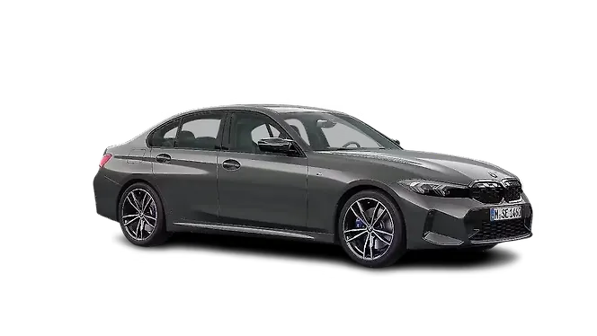 बीएमडब्ल्यू m340i ठीक सामने तीन चौथाई