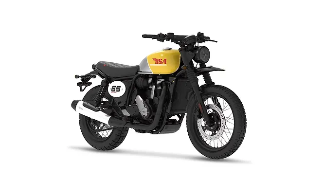 BSA Scrambler 650 Right Front Three Quarter