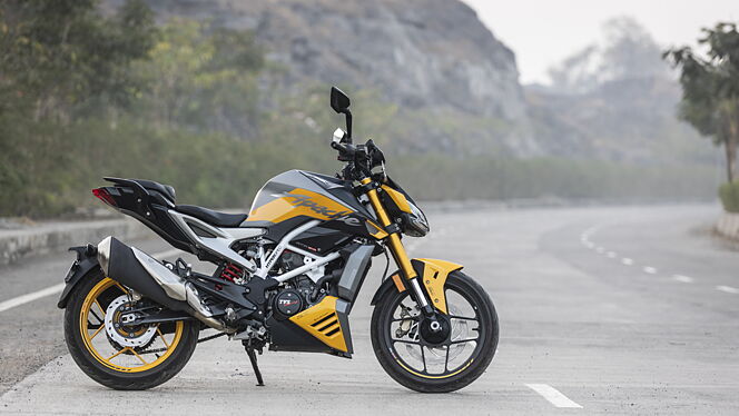 TVS Apache RTR 310 Right Side View