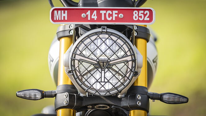 Triumph Scrambler 400 X Head Light