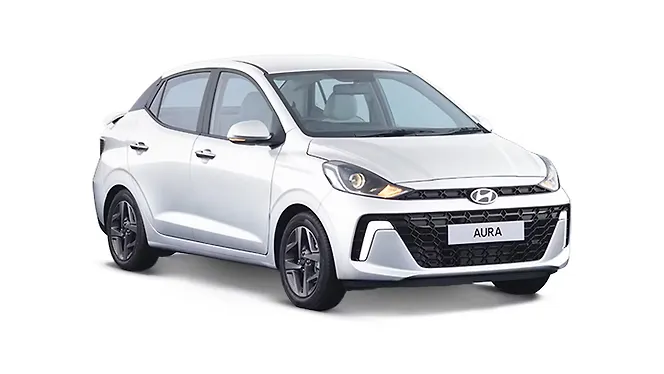 Hyundai Aura Right Front Three Quarter