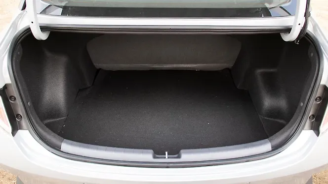 Hyundai Aura Bootspace Hyundai Aura Bootspace