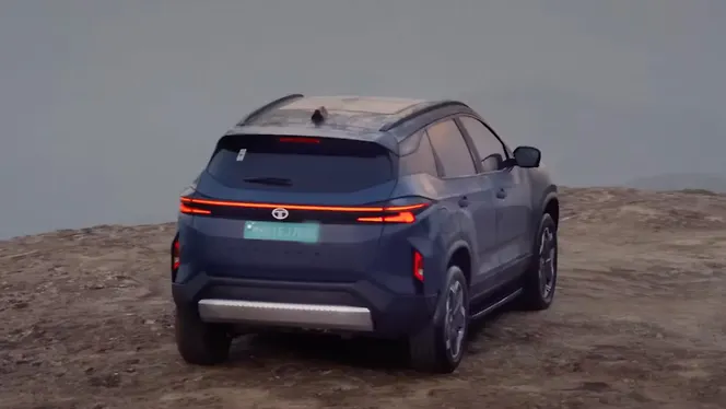 Tata Harrier EV Rear View