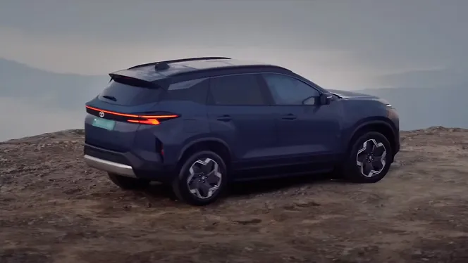 Tata Harrier EV Right Rear Three Quarter