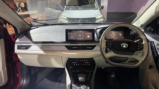 Tata Curvv Dashboard