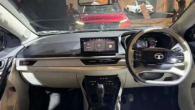 Tata Curvv Dashboard