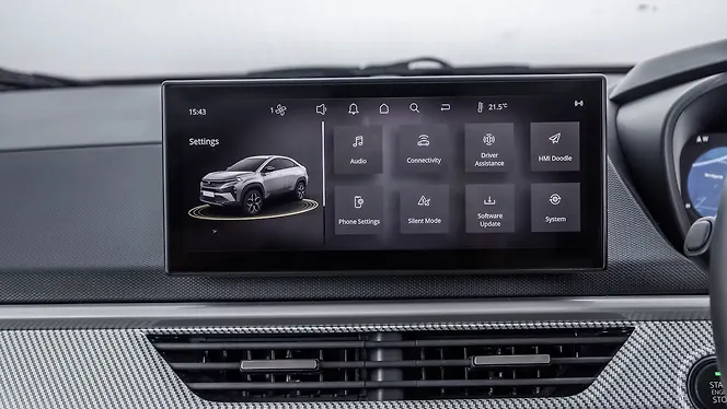 Tata Curvv Infotainment System