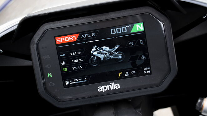 Aprilia RS 457 Riding Modes