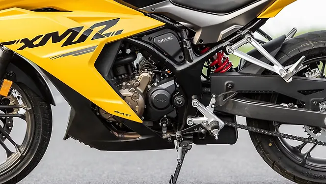 Hero Karizma XMR Engine From Left