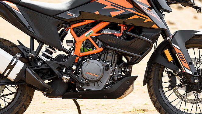 KTM 390 Adventure Engine From Right