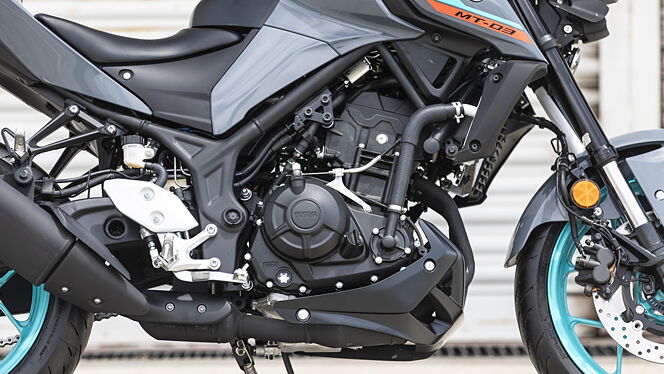 Yamaha MT-03 Engine From Right