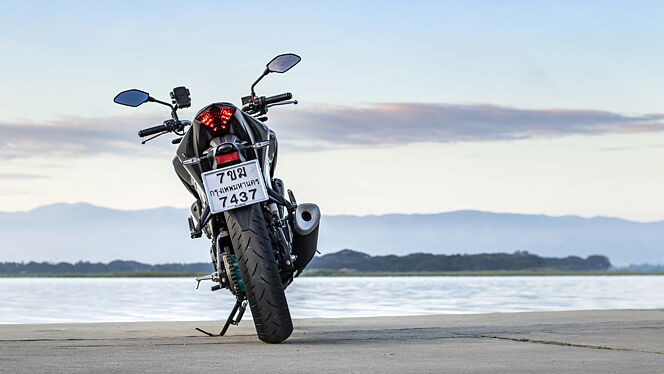 Yamaha MT-03 Rear View