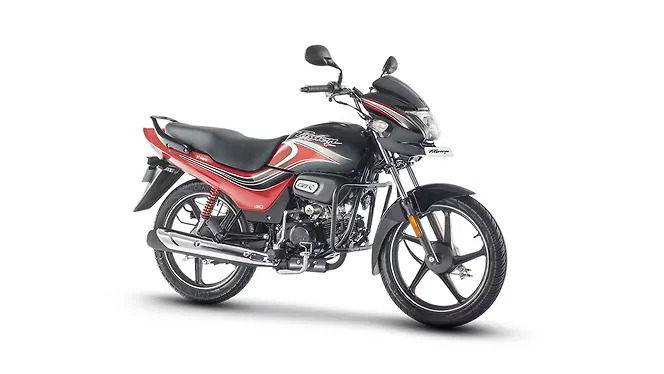Hero Passion Plus Right Front Three Quarter