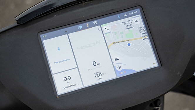 Ather 450X Gen 3 TFT Touchscreen Instrument Cluster