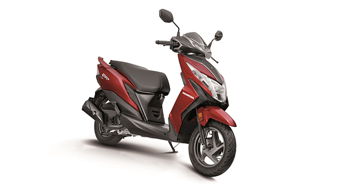 Honda Dio Right Front Three Quarter