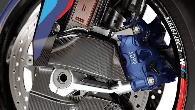 BMW M 1000 RR Rear Disc Brake Caliper