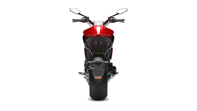 Ducati Diavel V4 Rear View
