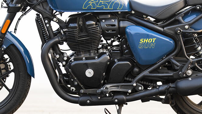 Royal Enfield Shotgun 650 Engine From Left