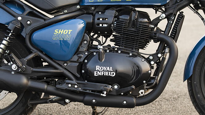 Royal Enfield Shotgun 650 Engine From Right