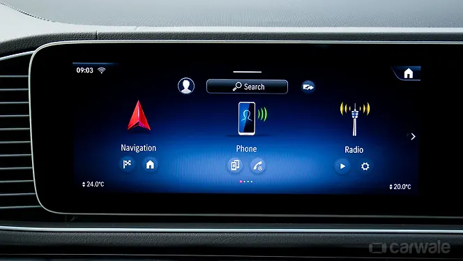 Mercedes-Benz GLS Facelift Infotainment System Mercedes-Benz GLS Facelift Infotainment System