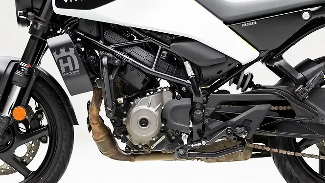 Husqvarna Vitpilen 250 Engine From Left