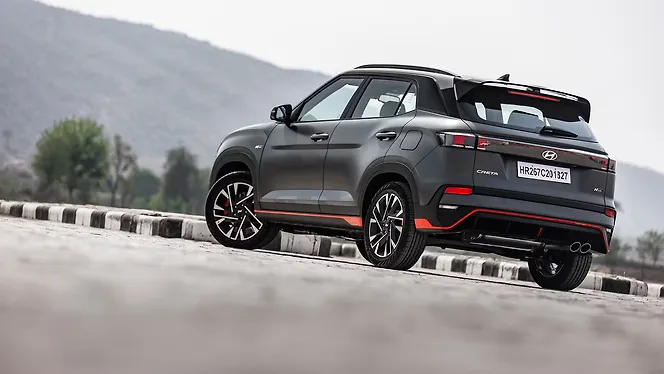 Hyundai Creta N Line Left Rear Three Quarter