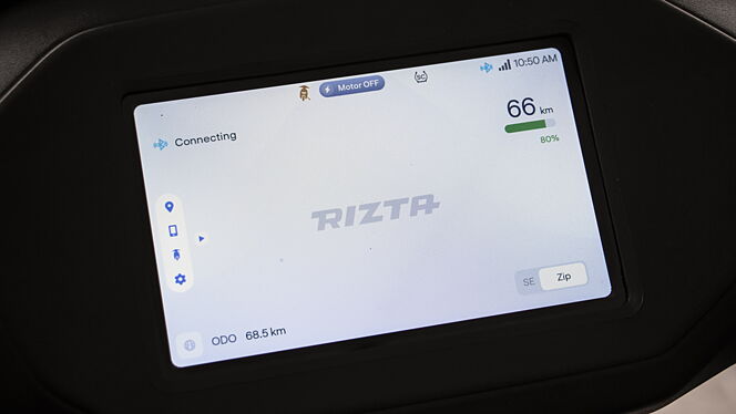 Ather Rizta Odometer