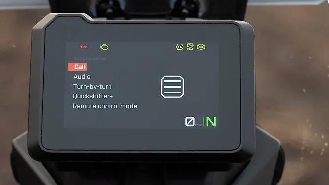 KTM 390 Adventure [2025] Turn by Turn Navigation