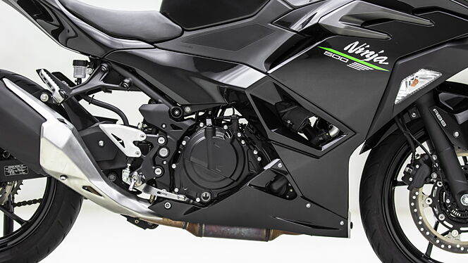 Kawasaki Ninja 500 Engine From Right