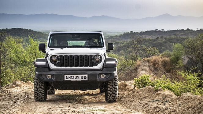 Jeep Wrangler Front View
