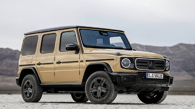 Mercedes-Benz G-Class with EQ Power Right Front Three Quarter