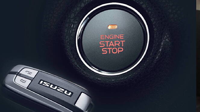 Isuzu V-Cross Engine Start Button