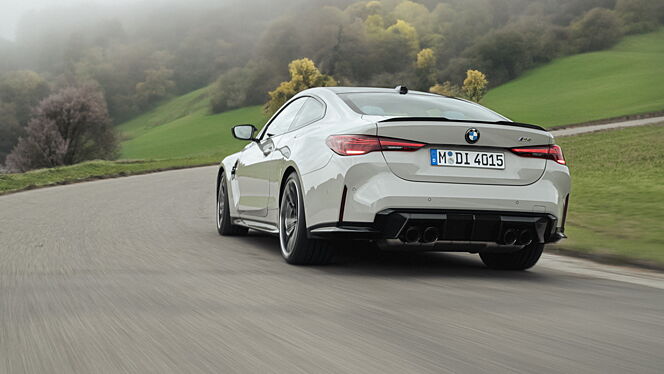 BMW M4 Competition Rear View