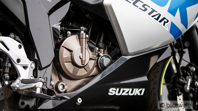 Suzuki Gixxer SF 250 Engine From Right