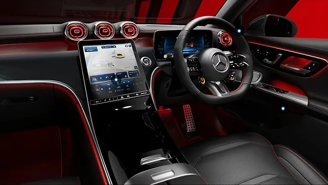 मर्सिडीज़ बेंज़ एएमजी GLC 43 कूपे डैशबोर्ड