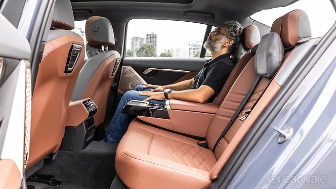 BMW New 5 Series Second Row Seats