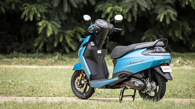 TVS Jupiter 110 [2024] Left Rear Three Quarter