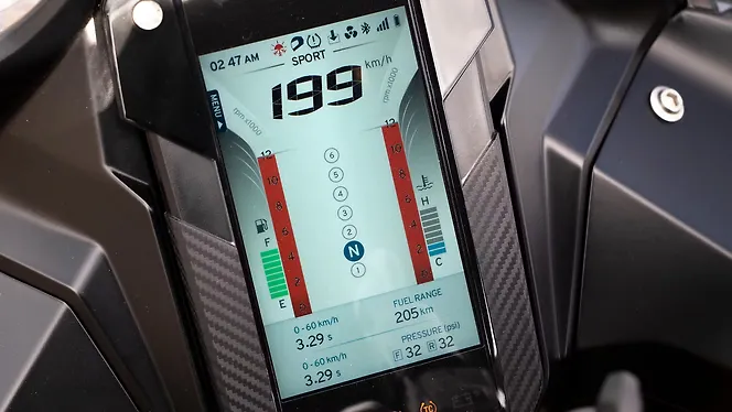 TVS Apache RR 310 Instrument Cluster