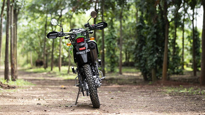 Kawasaki KLX 230 Rear View