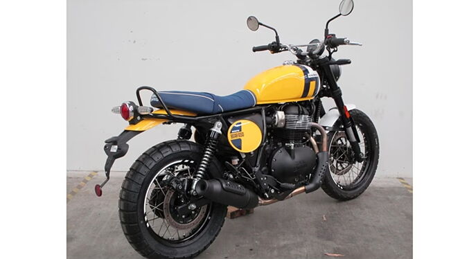 Royal Enfield Scrambler 650 Right Rear Three Quarter