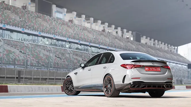 Mercedes-Benz AMG C 63 S E Performance Left Rear Three Quarter