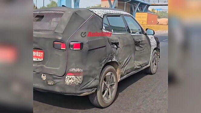 Hyundai Creta EV Right Rear Three Quarter