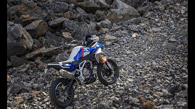 BMW F 450 GS Right Rear Three Quarter