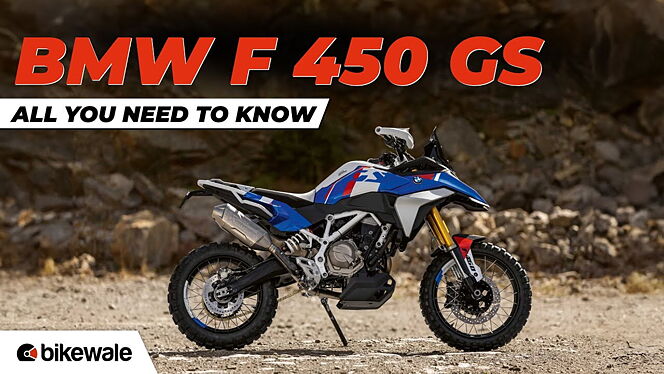 BMW F 450 GS Right Side View